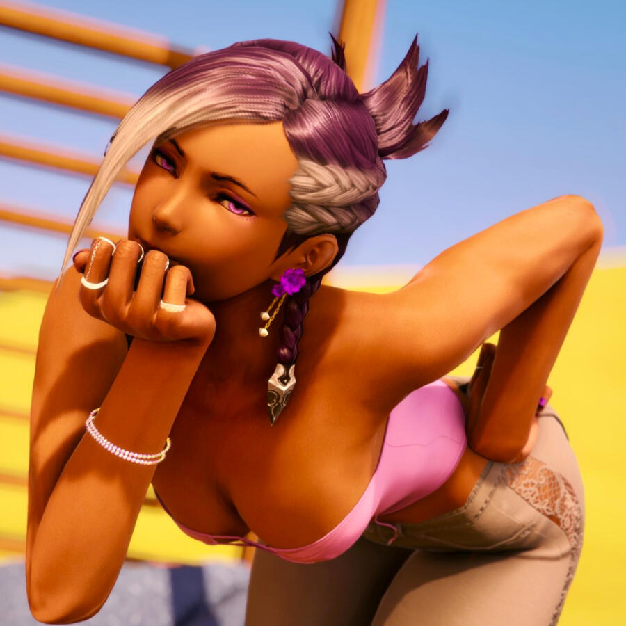 Selfie of the FFXIV Character Zosyn